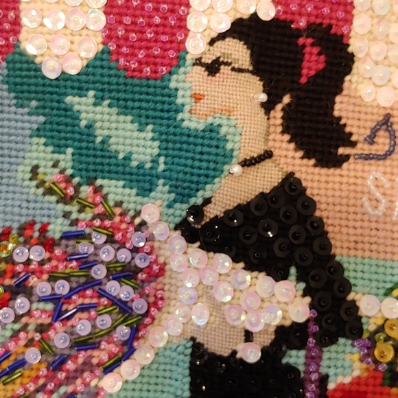 Kolorway Embellished Jean Jacket - Picture 6 of 7